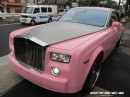 Pink Rolls Royce Phantom by Office K