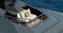 Pink Shadow is a superyacht explorer slash shadow vessel with the wildest, most surprising interior