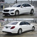 Francisco Liriano Gets His Mercedes S63 to The Shop