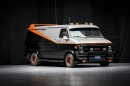1979 Chevrolet G-Series modified to look like the GMC A-Team van and used for official promotional duties, is about to hit the auction block