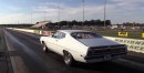 1971 Ford Torino at the drag strip
