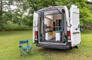 The PlugVan Camper module turns any empty van into a mobile home in under 5 minutes and with no modifications to the vehicle