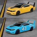 Plymouth Superbird "Petty Blue" Is a Charger-Based Tribute