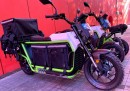 PNY Ponie is a cargo electric motorcycle for use in congested urban areas