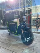PNY Ponie is a cargo electric motorcycle for use in congested urban areas