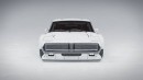 “Polar” Mercury Cougar classic muscle car restomod rendering by al3x.blend