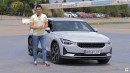 Polestar 2 proves better than the BMW i4 in the moose test