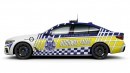 2017 BMW 530d Victoria Police highway patrol car