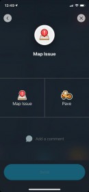 Waze report feature