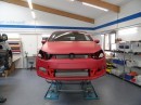 Polo 6R GTI Wrapped in Matte Cherry Red
