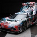 Ruthie becomes Pomegranate Koenigsegg Agera RS in support of Festival of Children Foundation