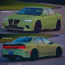 2024 Pontiac Bonneville Revival Supercharged V12 rendering by tuningcar_ps