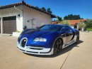 Bugatti Veyron replica based on a 2004 Pontiac GTO is supposedly convincingly close to the original