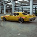 Widebody Pontiac GTO Judge rendering