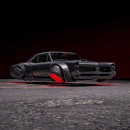 Pontiac GTO "Landspeeder" Is a Star Wars Muscle Car Rendering