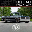 Vintage Pontiac Grand Prix Pickup Truck rendering by jlord8