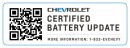 Chevrolet began sending “Chevrolet Certified” window clings to Bolt owners that had the battery replaced