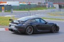 Porsche 718 Cayman GT4 spyshots