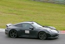 Porsche 911 (992) Sport Classic prototype spied on the Nurburgring by Andreas Mau / CarPix