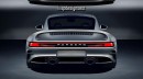 Porsche 911 Carrera S into 959 Modernized rendering by spdesignsest