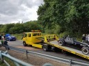 Caterham Porsche 911 Carrera GTS involved in crash outside Nurburgring