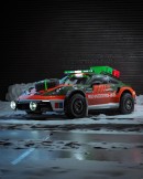 Porsche 911 Dakar Comet and E30 BMW M3 Rudolph CGI Christmas by davidevirdisss