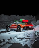 Porsche 911 Dakar Comet and E30 BMW M3 Rudolph CGI Christmas by davidevirdisss