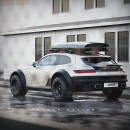 Porsche 911 Dakar 'Wagon' rendering by sugardesign_1