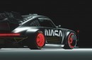 Porsche 911 "Digital Outlaw" rendering