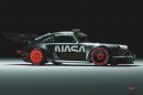 Porsche 911 "Digital Outlaw" rendering