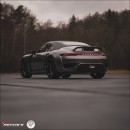 Porsche 911 Electric Cabriolet Taycan rendering by rostislav_prokop