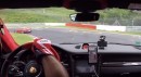 Porsche 911 GT2 RS Chasing another 911 GT2 RS on Nurburgring