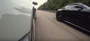 Porsche 911 GT2 RS Drag Races Tuned Mercedes-AMG GT R