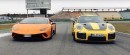 Porsche 911 GT2 RS vs Lamborghini Huracan Performante Track Battle