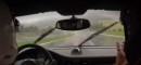 Porsche 911 GT3 Nearly Crashing In the Rain