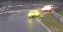 Porsche 911 GT3 R Nurburgring crash