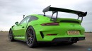 Tesla-powered VW Beetle Vs Porsche 911 GT3 RS drag race