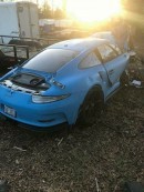 Porsche 911 GT3 RS PDK crash
