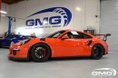 Lava Orange Porsche 911 GT3 RS with GMG Racing Track Package