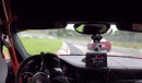 Porsche 911 GT3 RS vs Callaway Corvette Z06 Nurburgring Chase