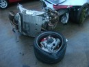 Porsche 911 GT3 Wrecked