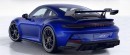 Porsche 911 GT3 rendering