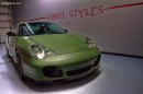 Porsche 911 Matte Army Green Wrap