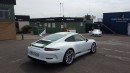 Porsche Track Day for Top Gear Magazine on Knockhill Racing Circuit