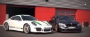 Porsche 911 R vs BMW M4 GTS Track Fight
