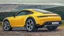 Porsche 911 Safari rendering