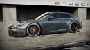 Porsche 911 Sport Turismo shooting brake rendering by Sugar Chow