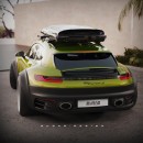 Porsche 911 Carrera S Sport Turismo Safari Basic rendering by sugardesign_1