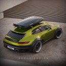 Porsche 911 Carrera S Sport Turismo Safari Basic rendering by sugardesign_1