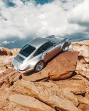 Porsche 911 Stranded in the Desert rendering